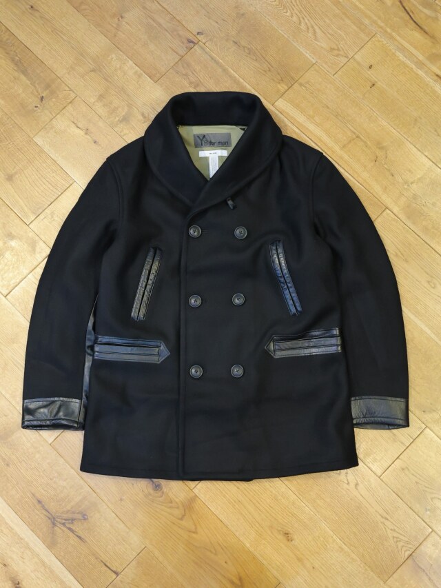 MASSES × Y's for men　「MELTON RAIL ROADER COAT」　メルトン レイルローダーコート