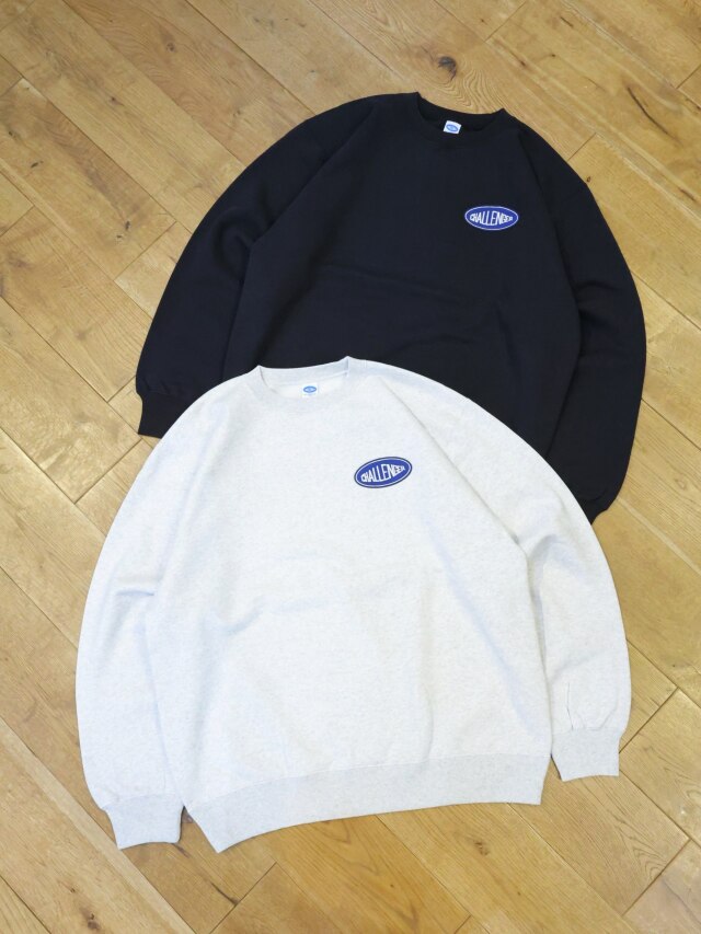 CHALLENGER　「C/N LOGO PATCH SWEAT」　スウェットクルーネック