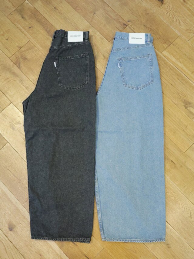 COOTIE　「12.5oz Denim 5 Pocket Extra Baggy Pants」　FADE加工 5ポケット バギーデニムパンツ
