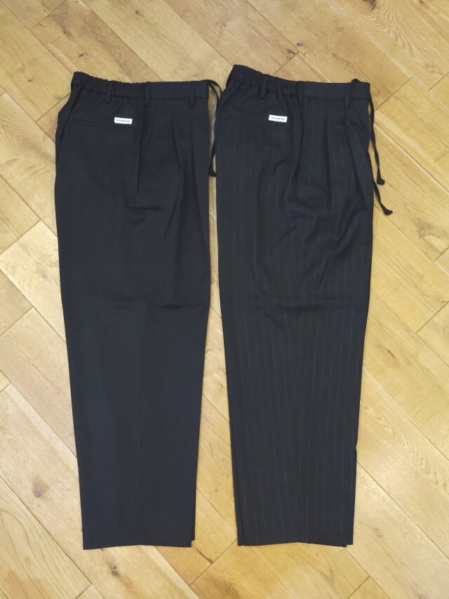 COOTIE　「Wool Gabardine 2 Tuck Easy Trousers」　2タック イージーパンツ
