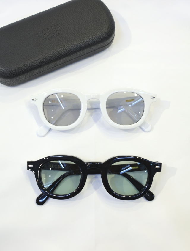 CALEE  「B/W TYPE WIDE RIM GLASSES」　B/Wタイプ グラッシーズ