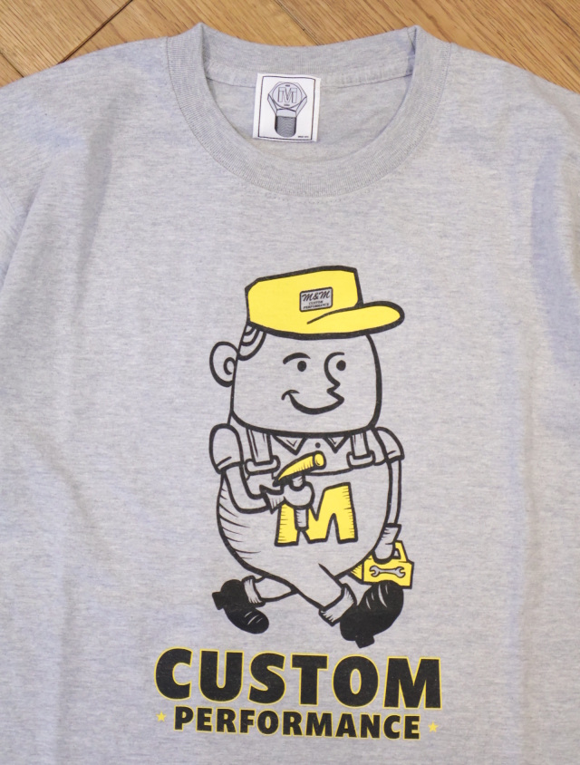 M&M CUSTOM PERFORMANCE 「 PRINT S/S T-SHIRT 」 プリント