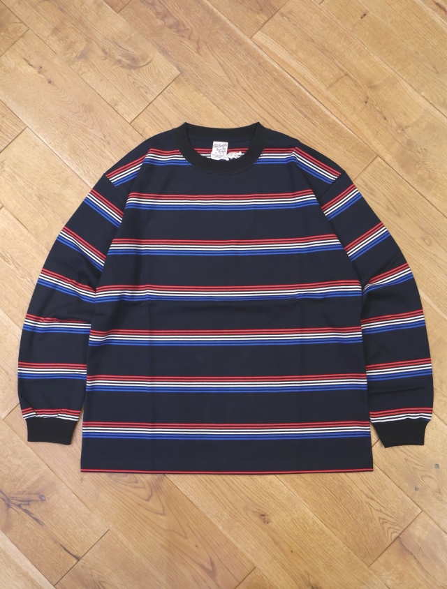 CALEE 　 「HARLEY BORDER L/S CS」    ボーダーロングスリーブティーシャツ