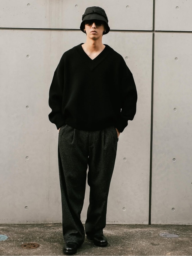 COOTIE 「Rib Stitch Tilden Sweater」 チルデンニットセーター