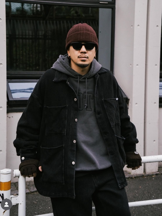 COOTIE 「Pigment Dyed Open End Yarn Sweat Hoodie」 ピグメントダイ