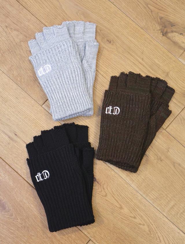 COOTIE 「Knit Cuffed Fingerless Glove」 フィンガーレス ニットグローブ