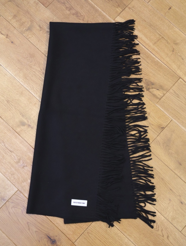 COOTIE 「Reverse Fringe Scarf」 ウールスカーフ
