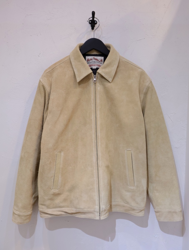 CALEE 「SPLIT LEATHER SWINGTOP」 スプリットレザースウィングトップ