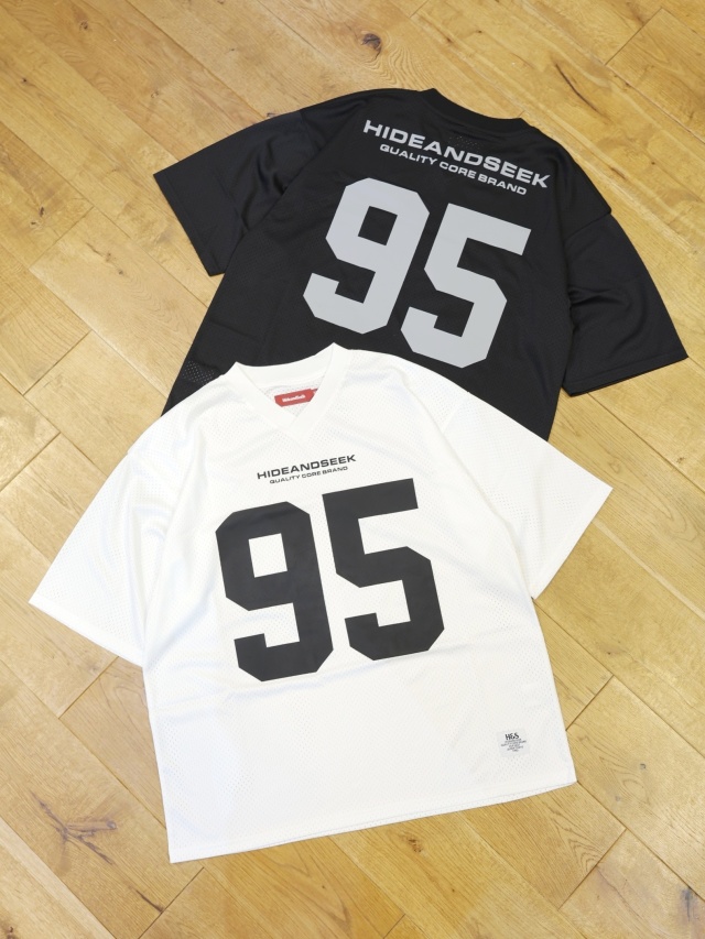 Hide and Seek　「Mesh Football Jersey」　メッシュ フットボールシャツ