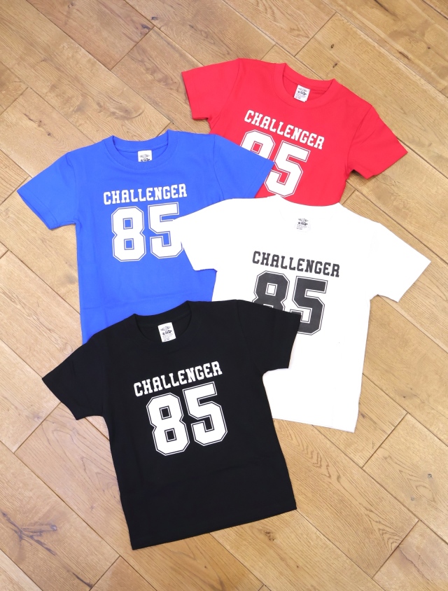 CHALLENGER　「KIDS 85 TEE」　キッズサイズティーシャツ