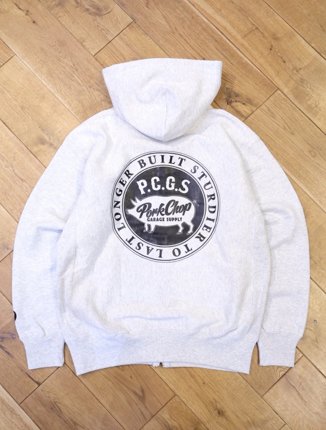 PORKCHOP GARAGE SUPPLY 「CIRCLE PORK ZIP UP HOODIE」 スウェット