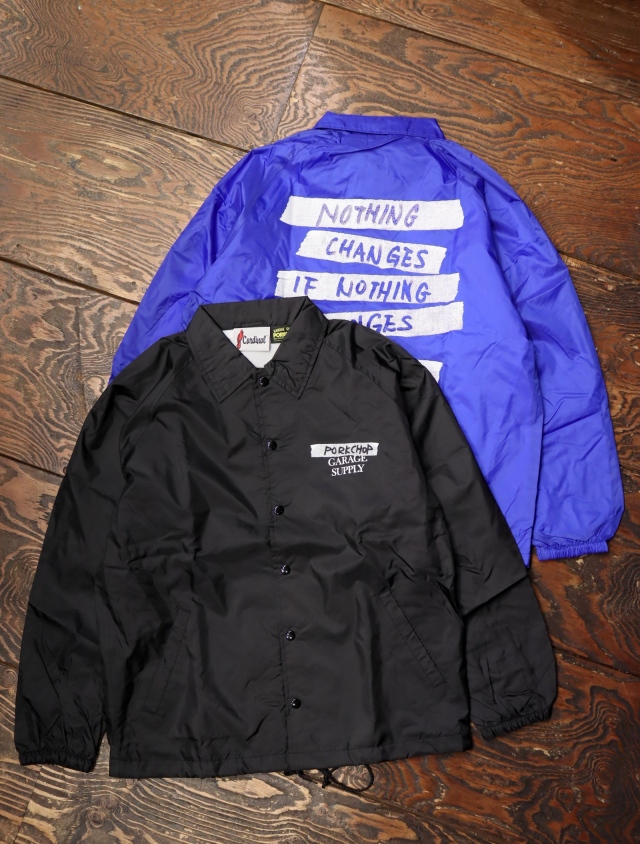 PORKCHOP GARAGE SUPPLY MASH UP コーチジャケット | calculadoras.cl