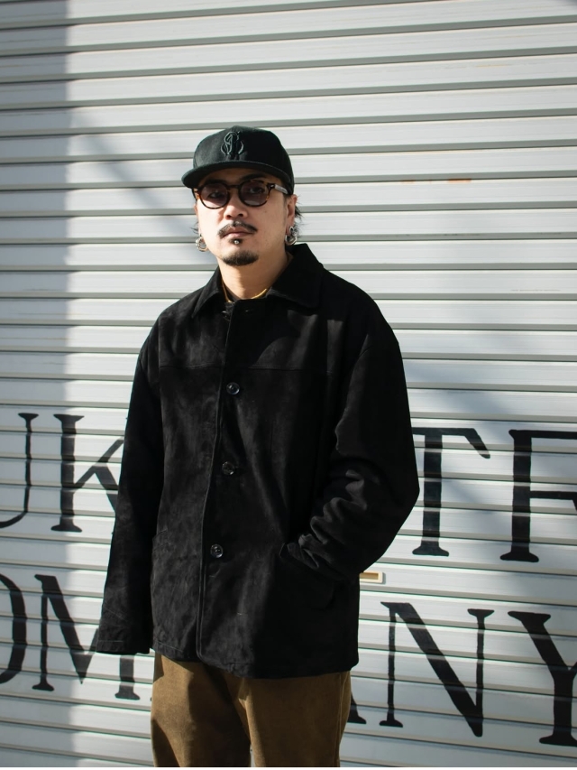 CALEE 「GOAT LEATHER CAR COAT ＜EXCLUSIVE＞」 レザーカーコート