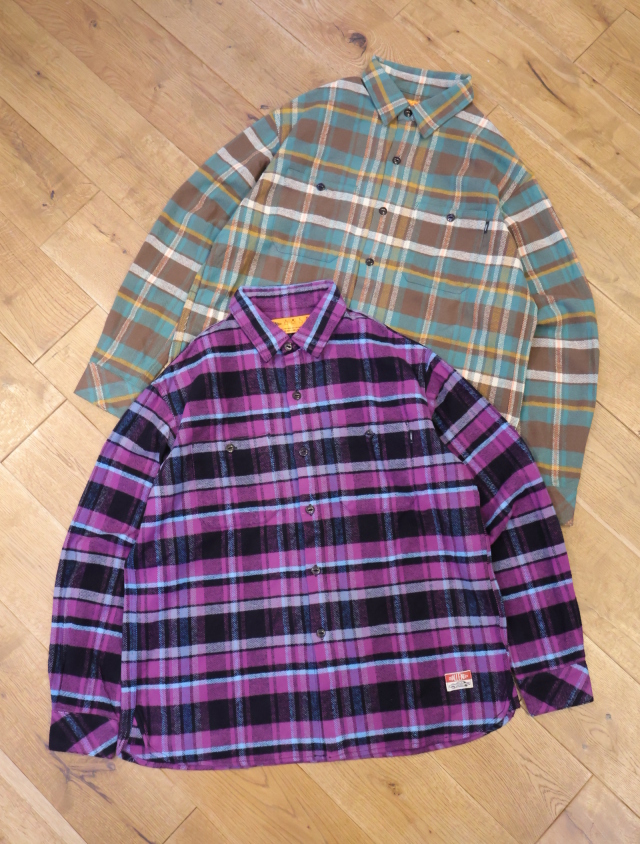 CHALLENGER  　「PLAID FLANNEL SHIRT」　フランネルチェックシャツ
