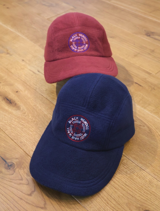 Black Weirdos 　「Long Bill Fleece Cap」　ロングビル フリースキャップ