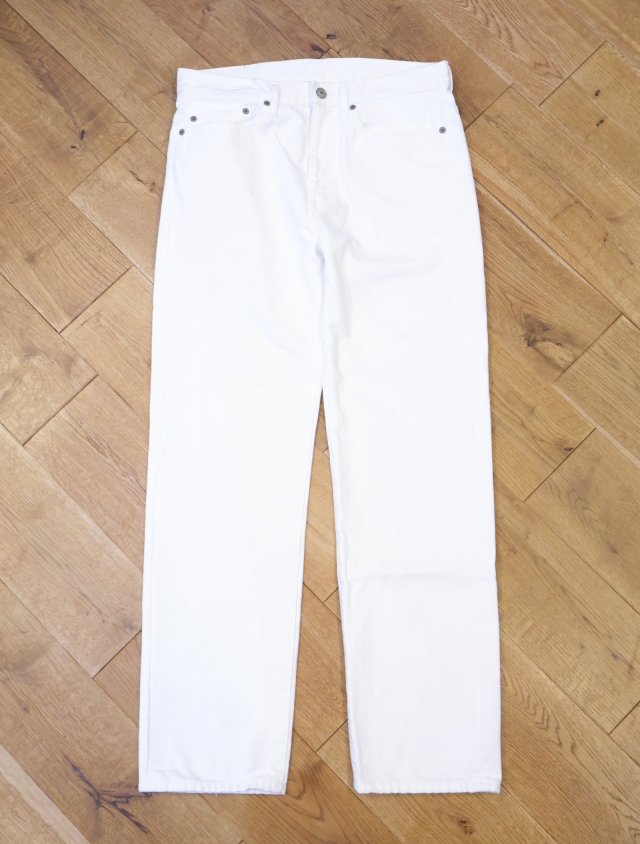RATS　　「WHITE DENIM PANTS」　　5ポケット ホワイトデニムパンツ