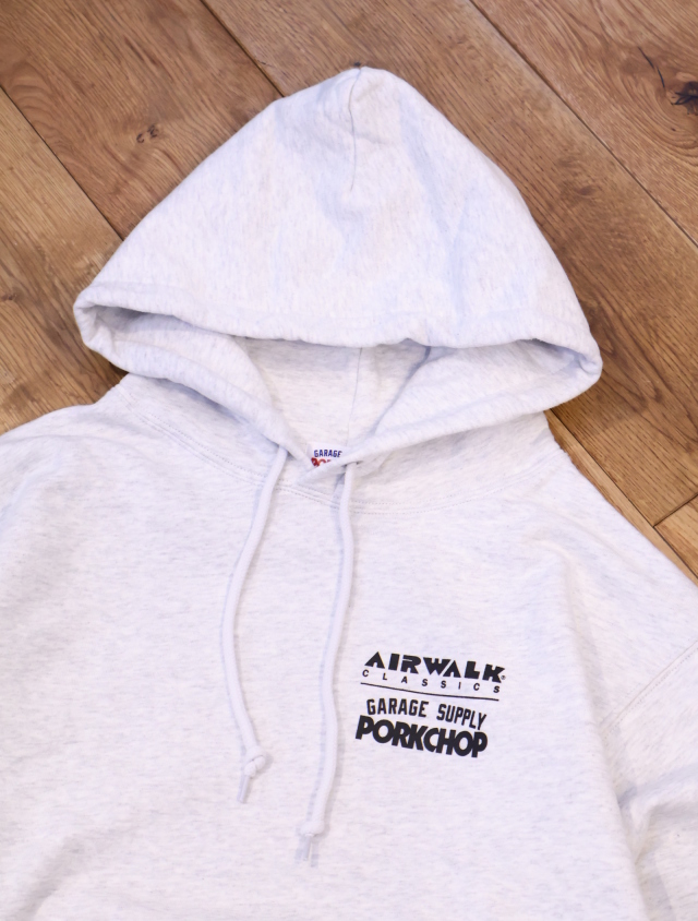 PORKCHOP GARAGE SUPPLY × AIRWALK 「AIR PORK HOODIE」 プル