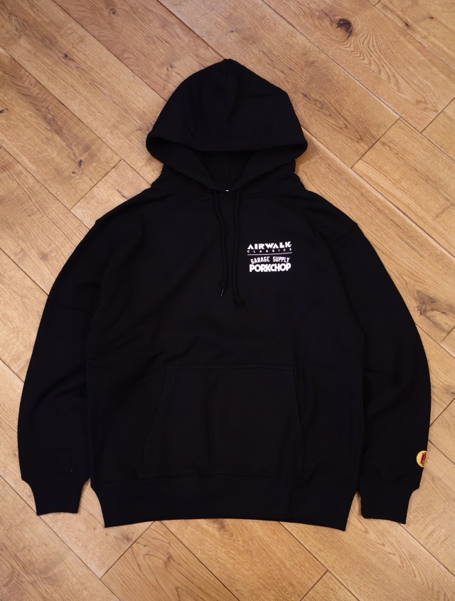 PORKCHOP GARAGE SUPPLY × AIRWALK 「AIR PORK HOODIE」 プル
