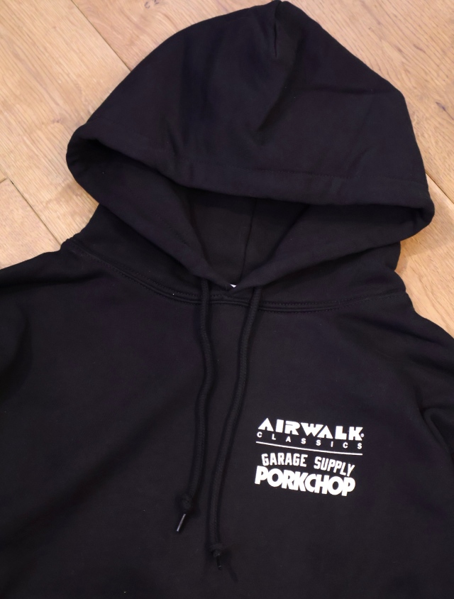 PORKCHOP GARAGE SUPPLY × AIRWALK PORKCHOP GARAGE SUPPLY × AIRWALK 「AIR PORK HOODIE」 プル