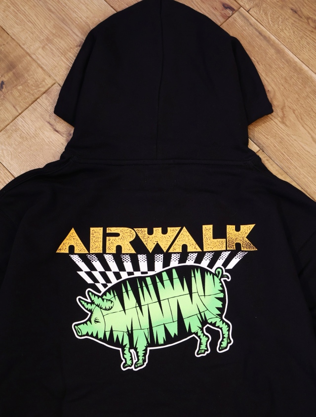 PORKCHOP GARAGE SUPPLY × AIRWALK 「AIR PORK HOODIE」 プル