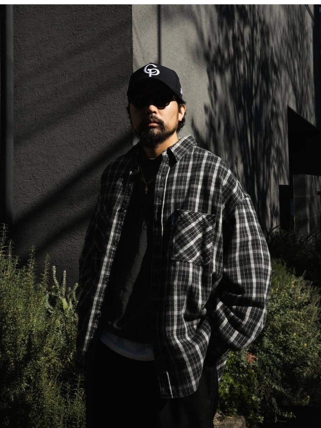 COOTIE 「AD Processing Heavy Flannel Check L/S Shirt」 ヘビー