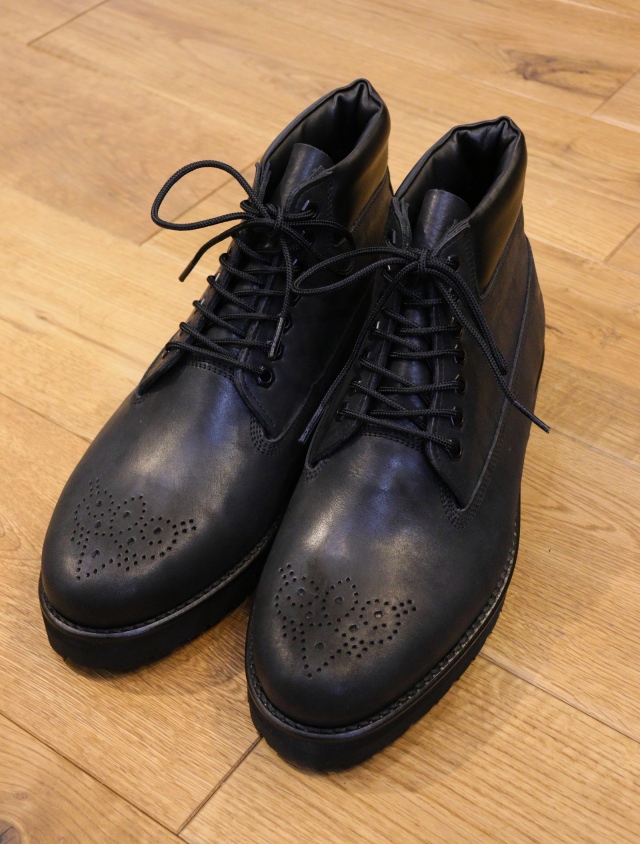 COOTIE × Tomo&Co. × THE UNION 「7 Hole Lace Up Boots （Black