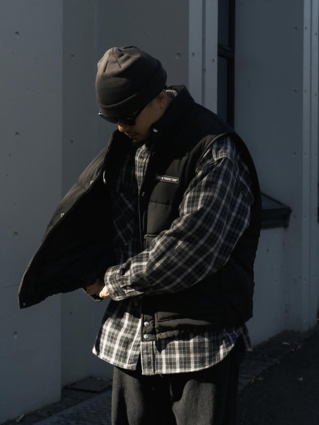 COOTIE 「AD Processing Heavy Flannel Check L/S Shirt」 ヘビー