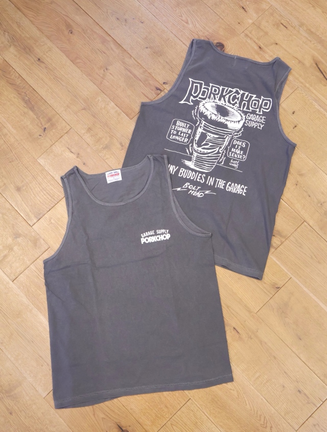 トップス PORKCHOP BOLT HEAD TANK TOP PORKCHOP BOLT HEAD TANK TOP - メルカリ