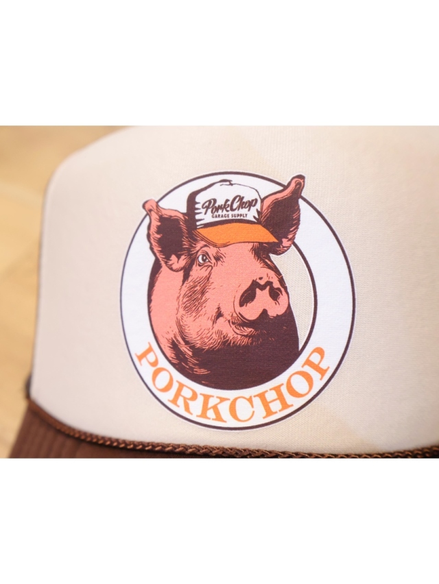 PORKCHOP GARAGE SUPPLY 「C PORK MESH CAP」 5パネルメッシュ