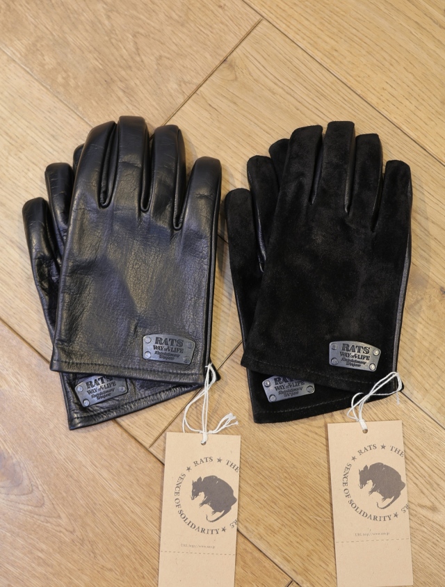 RATS　「LEATHER GLOVE」　レザーグローブ