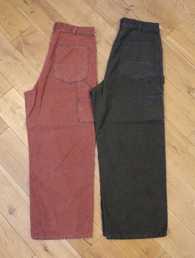 COOTIE　「Grainy Denim Double Knee Painter Pants」　ダブルニー ペインターデニムパンツ