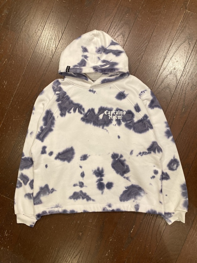 23SS CAPTAINS HELM TIE-DYE BIG HOODIE L - パーカー