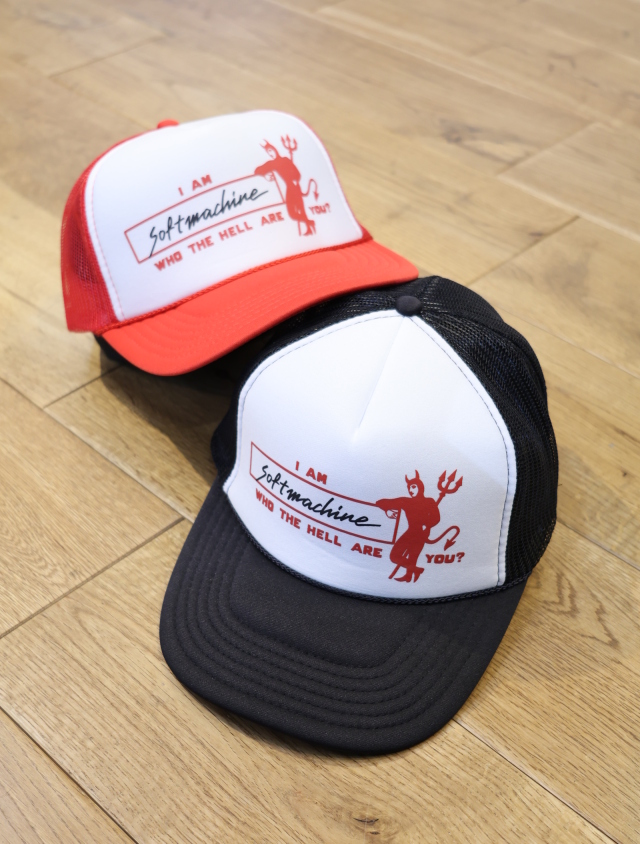 SOFTMACHINE　　「INTRODUCTION CAP」　メッシュキャップ