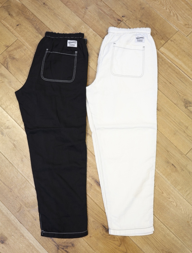 ROUGH AND RUGGED　「WEEKENDER」　ワイドテーパード イージーデニムパンツ