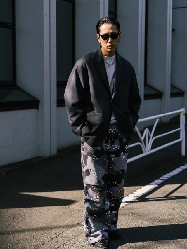 COOTIE 「Camouflage Utility Wide Easy Pants」 ユーティリティー