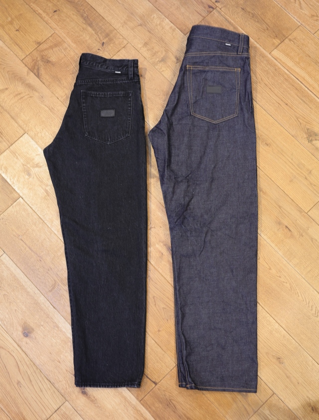 ROTTWEILER 　　「R9 TUCK DENIM PANTS」 　ワイドテーパード デニムパンツ