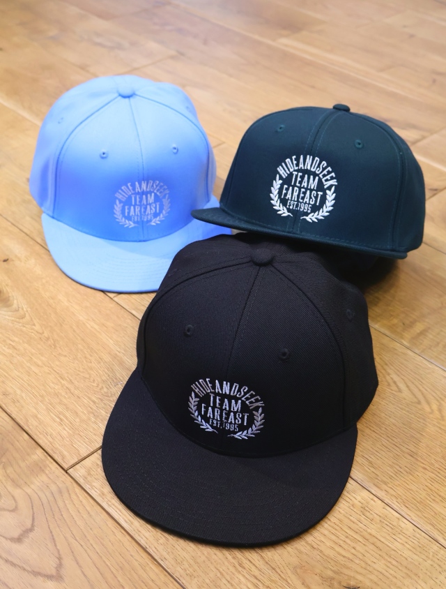 Hide and Seek 「Laurel Baseball CAP」　6パネル ベースボールキャップ