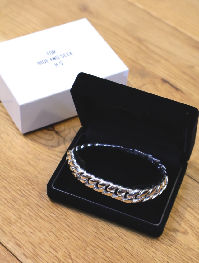 Hide and Seek　「Silver Bracelet」　SILVER925製 ブレスレット（25AW）