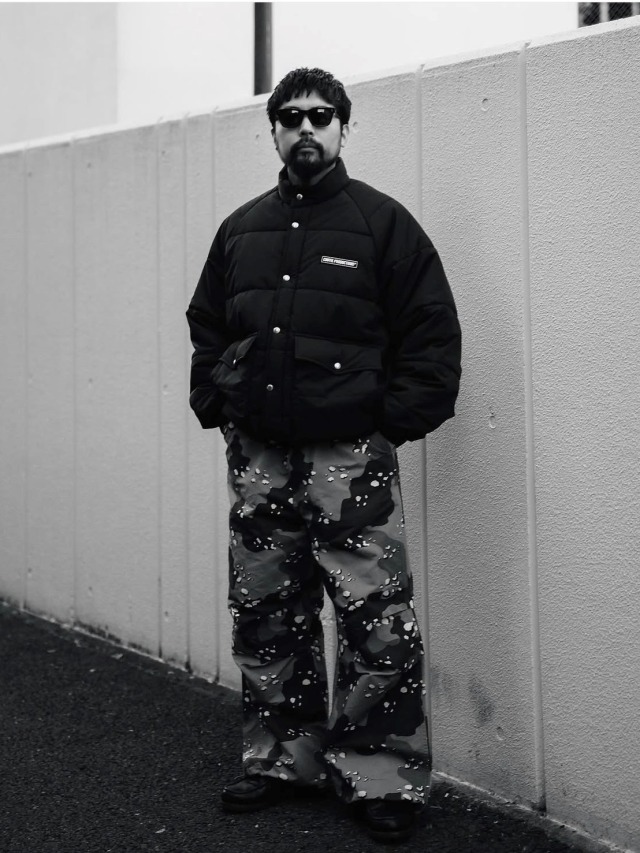 COOTIE 「Camouflage Utility Wide Easy Pants」 ユーティリティー