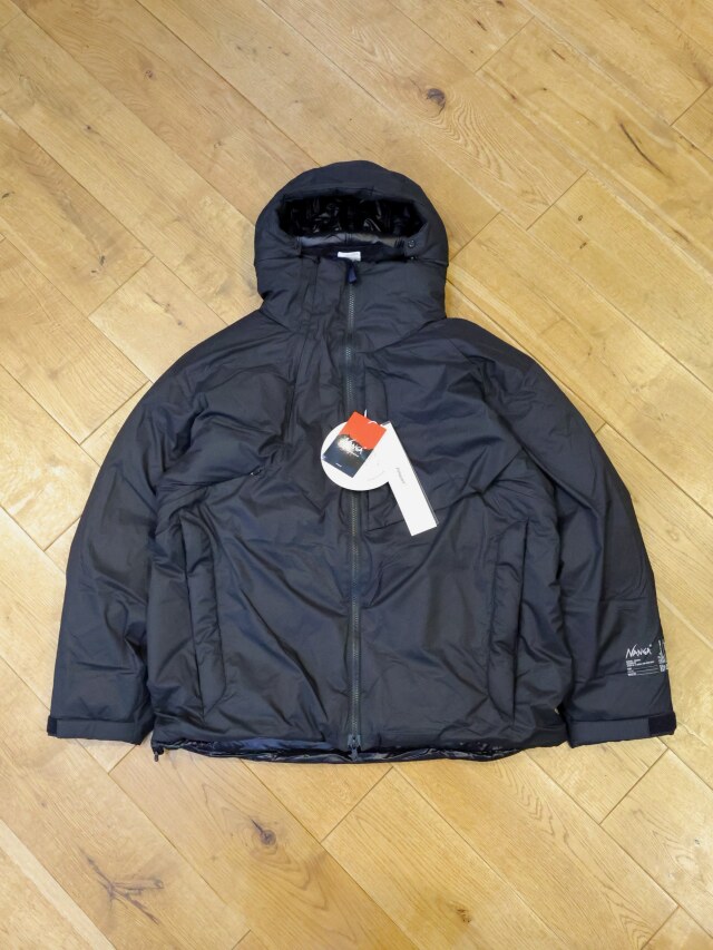 POLIQUANT × NANGA　「THE DOWN JACKET / EAR FLAP CAP」　 ダウンフーディージャケット