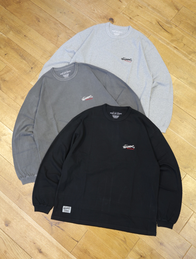 ROUGH AND RUGGED　「PMC LS」　バインダーネック ロングスリーブティーシャツ