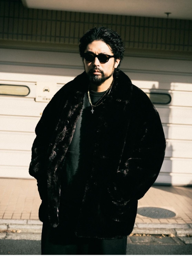 COOTIE 「Faux Fur Car Coat」 フェイクファー カーコート
