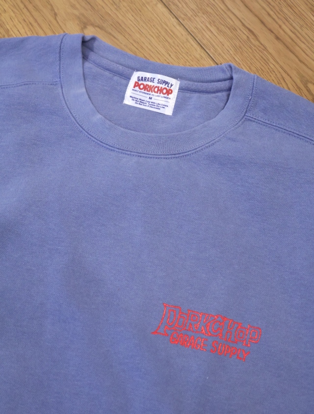 PORKCHOP GARAGE SUPPLY 「MAD SPRAY SWEAT 」 クルーネック