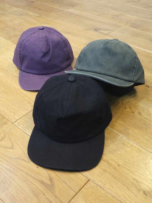 Hide and Seek 「Solid Trucker CAP」　ユーズド加工 5パネル トラッカーキャップ
