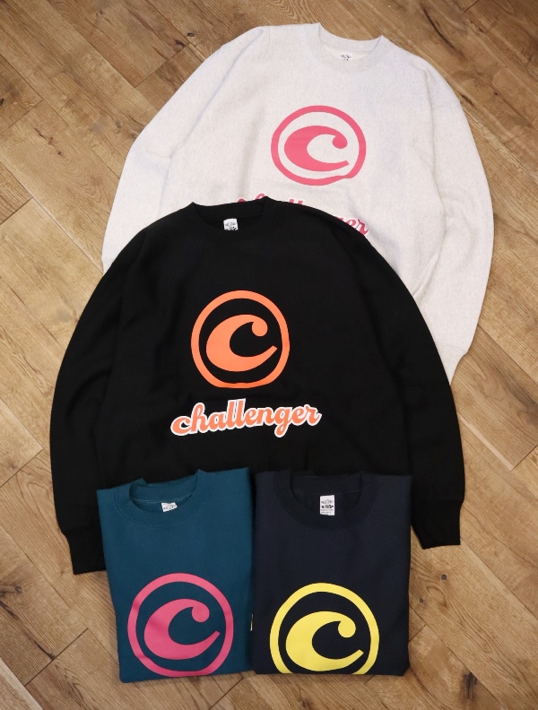 CHALLENGER 「90'S LOGO C/N SWEAT」 クルーネックスウェット
