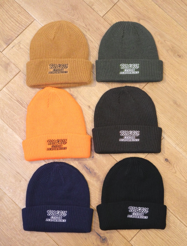 【8月26日 発売！】M&M CUSTOM PERFORMANCE  「Knit Cap」　ニットキャップ