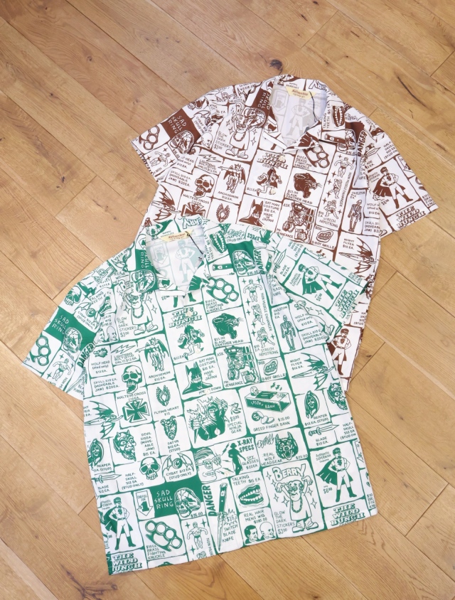 softmachine 浅 BLADES SHIRTS アロハ 