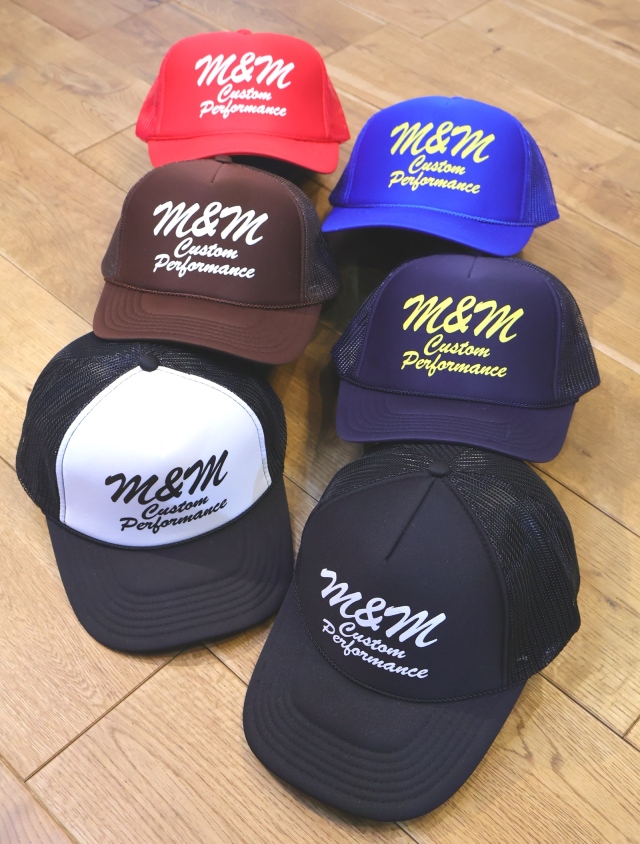 【2月11日 発売！】M&M CUSTOM PERFORMANCE  「MESH CAP」　メッシュキャップ