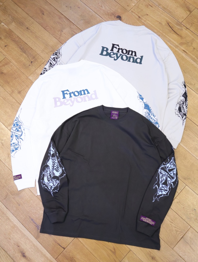 HOAX PRODUCTS 　「Beyond L/S Tee」　プリントロングスリーブティーシャツ