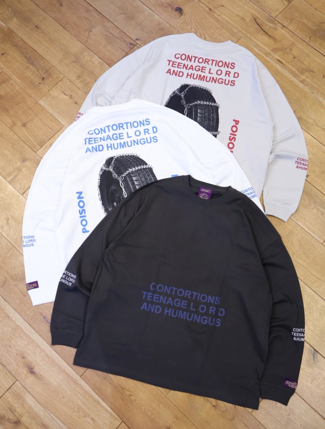 HOAX PRODUCTS 　「Humungus L/S Tee」　プリントロングスリーブティーシャツ